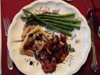 Turkey Marsala w: Masi Valpolicella