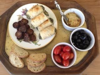 Greek Snacks w: Rebola