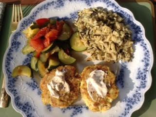 Crab cakes w: Hermit Crab