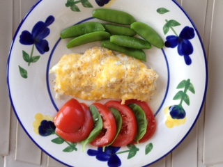 Fish with Cheese Sauce