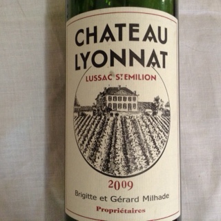 Lussac St Emilion with Pheasant