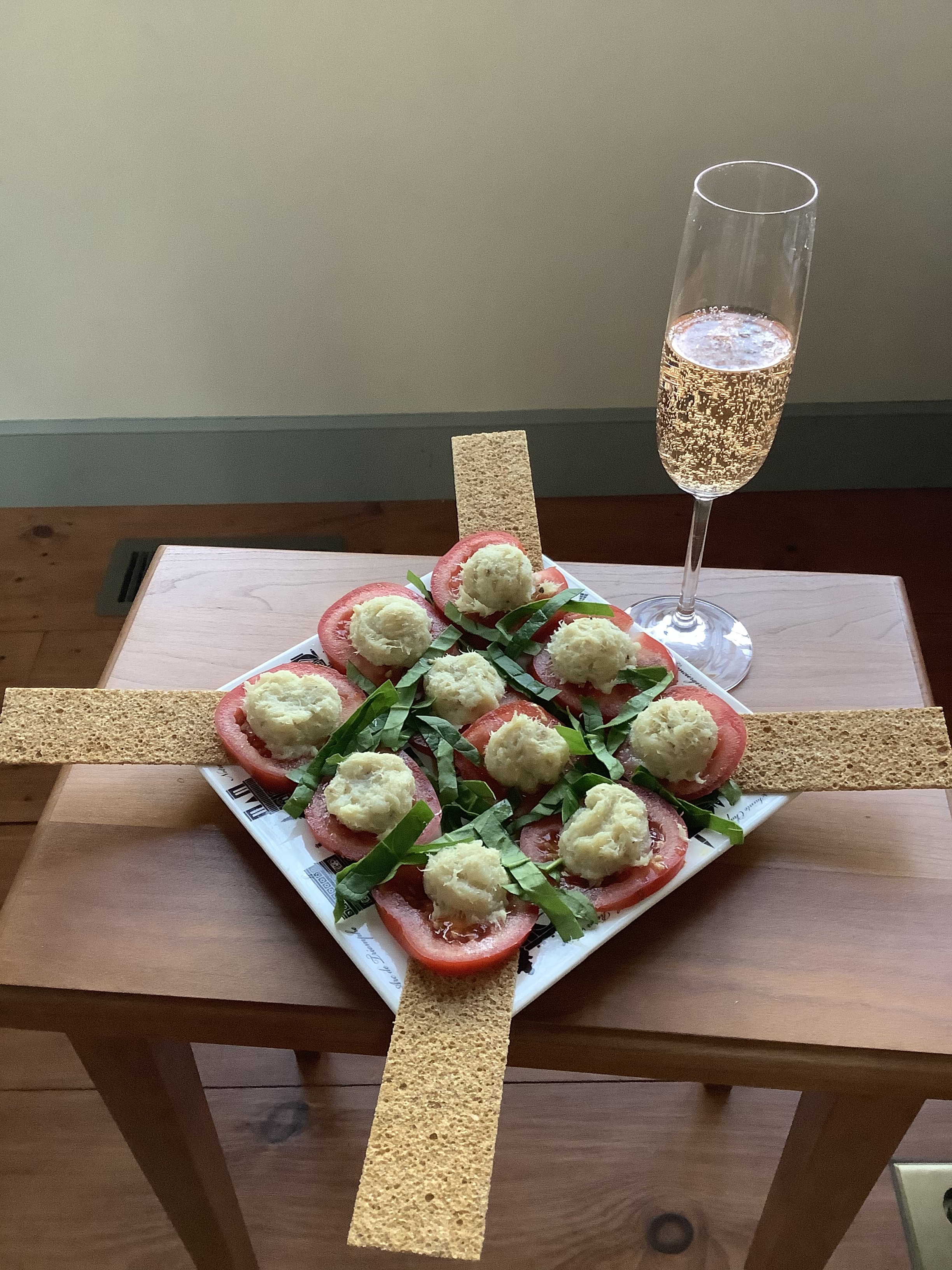 Brandade Tomato Plate